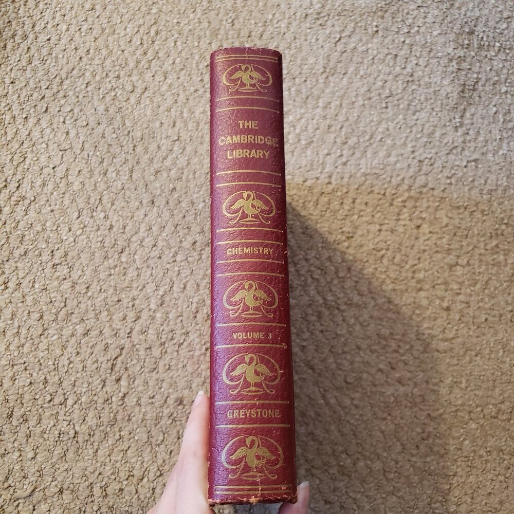 Vintage science textbook themed book set - Picture 7 of 9